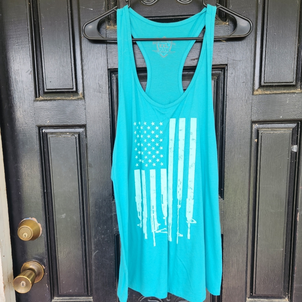 Gun flag tank